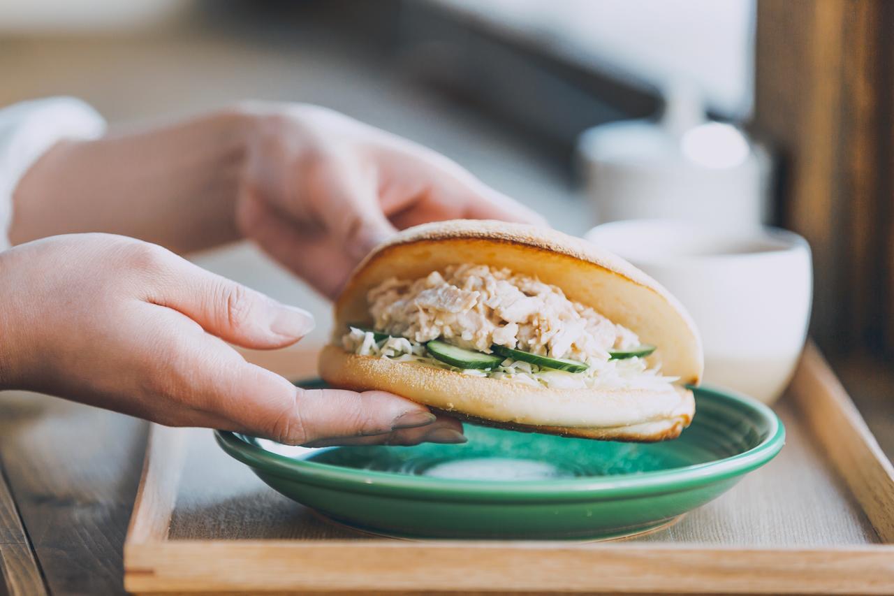 Mezamashi Sandwich سابورو المظهر الخارجي الصورة